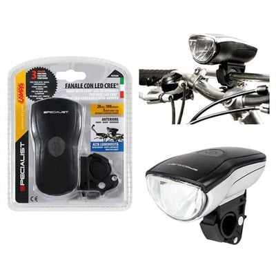 Lampa 3W Cree Led 3 Fonksiyonlu Bisiklet Ön Işık 93566
