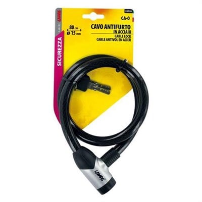 Lampa Bisiklet Kilidi 80cm 2 Anahtarlı 93720