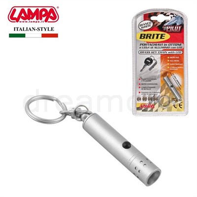 Lampa Brite Beyaz Led Anahtarlık Metal 65154