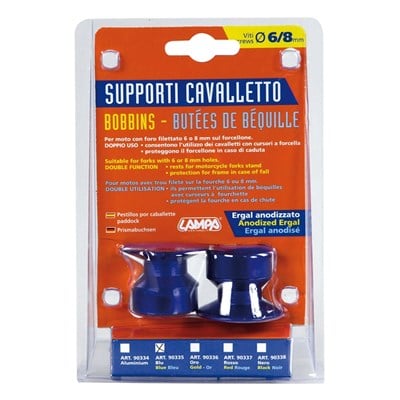 Lampa Motosiklet Sehpası Yükseltme 6/8mm Mavi Bobin Tk. 90335