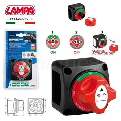 Lampa Power-Off Switcher 3 Fonksiyonlu 12/50V 39032