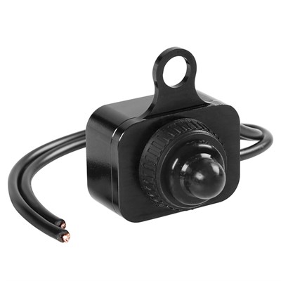 Lampa Siyah Aluminyum Su Geçirmez Motosiklet Açma Kapama Düğmesi 12V 90463