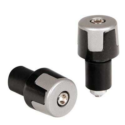 Lampa Toor Gümüş/Siyah Motosiklet Gidon Topuzu 90425