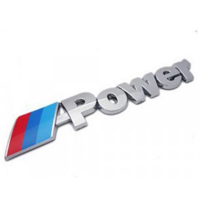 M3 Power 3 Boyutlu Amblem 23mmx140mm 8000631