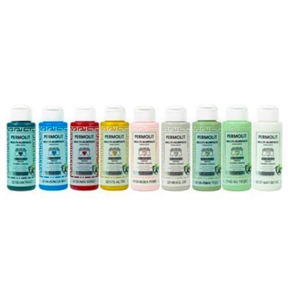 Permolit Multi-Surface Bej Hybrid Akrilik Hobi Boyası 120 Ml.