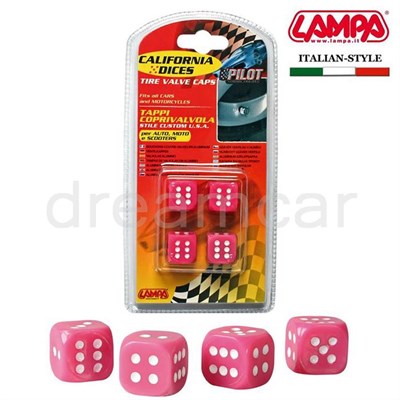 Pilot California Dices Pembe Sibop Kapağı 4lü Set 02461
