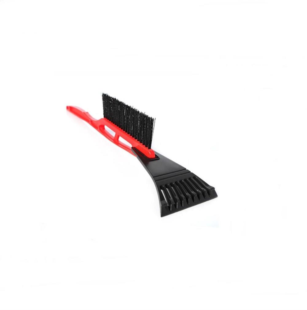 Buz Kazıyıcısı Fırçalı Siyah-Mavi Büyük Boy 42 cm.