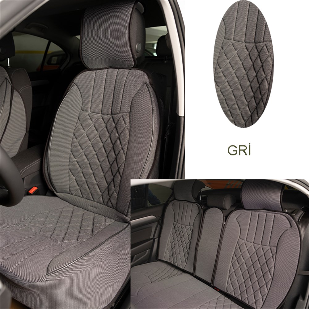 Space Elegance 5li Set Minder Gri / KLMNY549