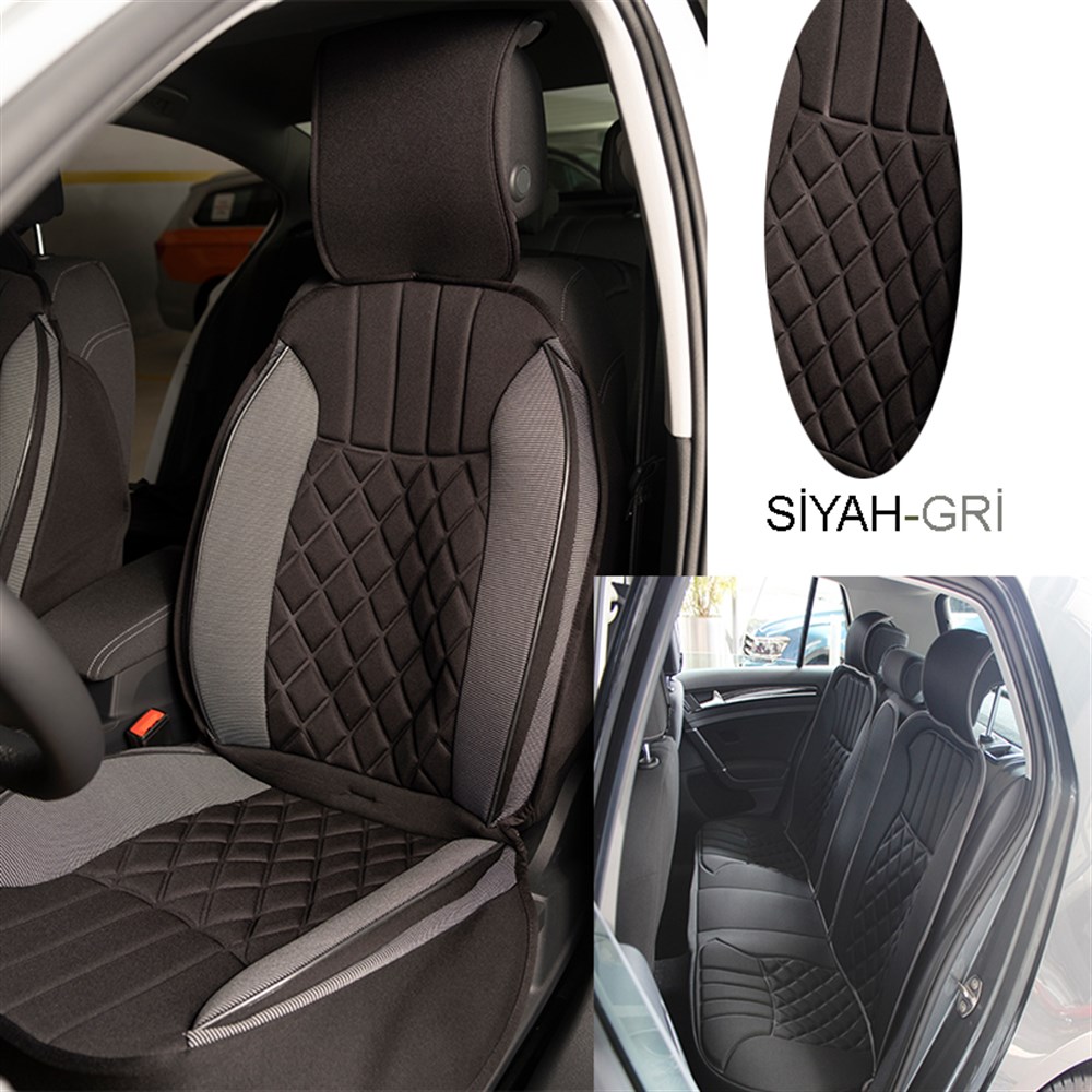 Space Elegance 5li Set Minder Siyah-Gri / KLMNY542