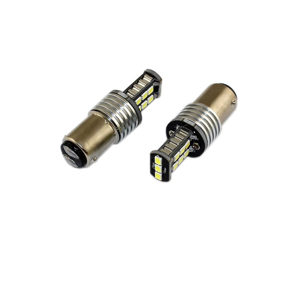Space Led Ampul Çift Duy Düz Tırnak Çakarlı Beyaz 2li 12V / LAAM634