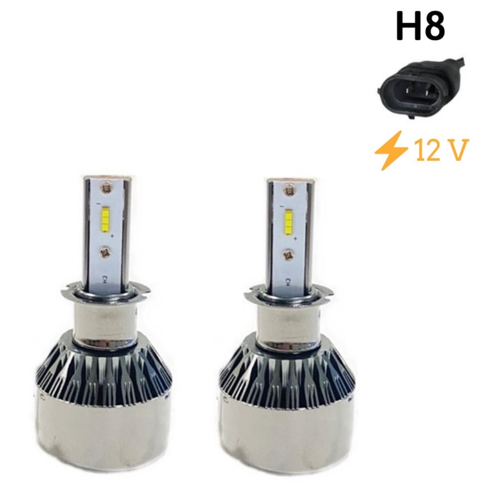 Space Led Far Ampulü Küçük Kasa Beyaz H8 36W 4800LM 12V / LAAM914E