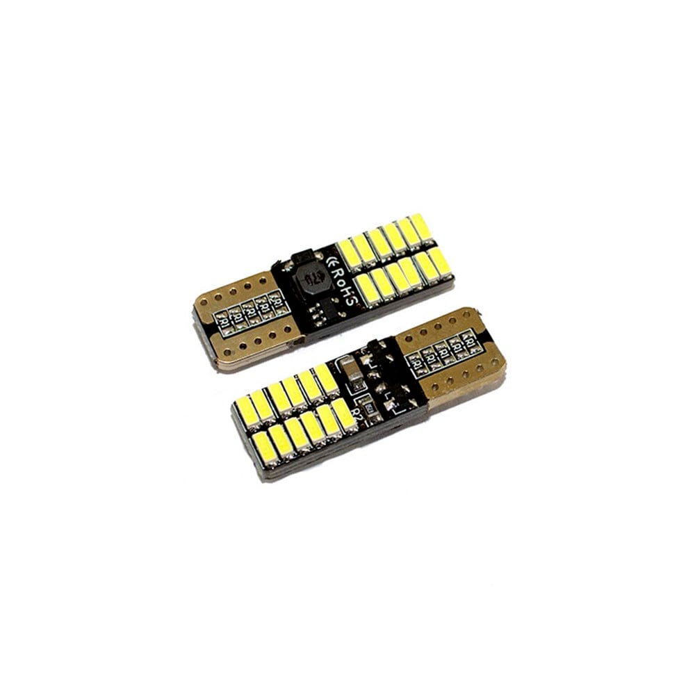 Space T10 Led Ampul Canbuslı Buz Mavi 2li Set 12V / LAAM627-2