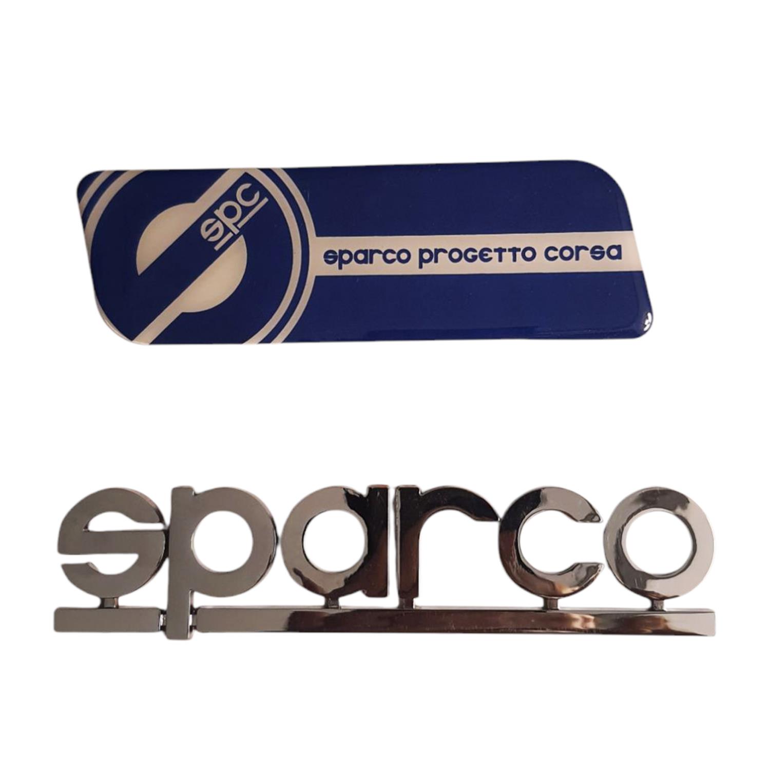 2 Adet Sparco Damla Amblem Kendinden Yapışkanlı 11,5x3,6cm 0595