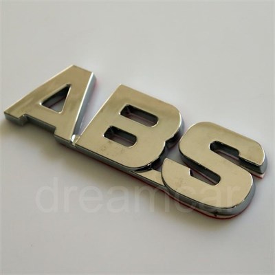 ABS Krom 3 Boyutlu Amblem 8000638