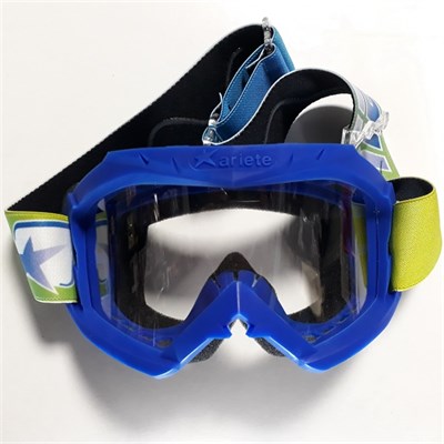 Ariete Motocross Mavi Şeffaf Lens Gözlük