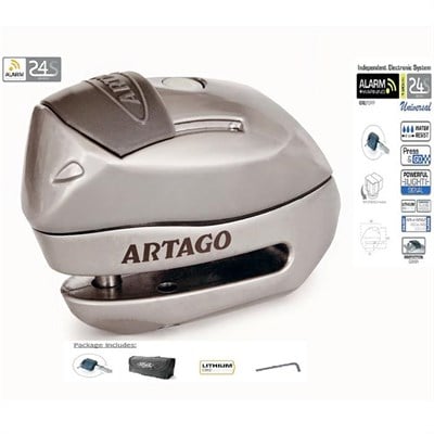 Artago 24S.6M Alarmlı Motosiklet Disk Kilidi