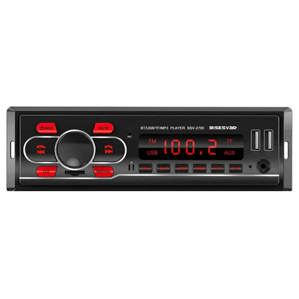 Bisesvar MP3 Player Fm Radyo Çift USB BSV-2700
