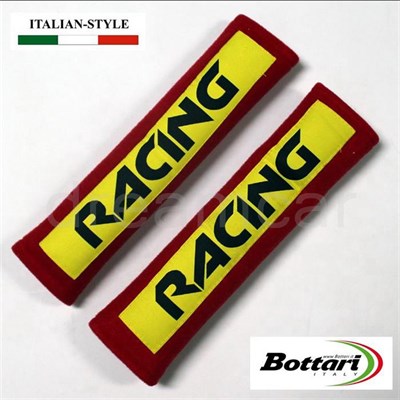 Bottari Racing Kırmızı-Sarı Kemer Konfor Süngeri 16415