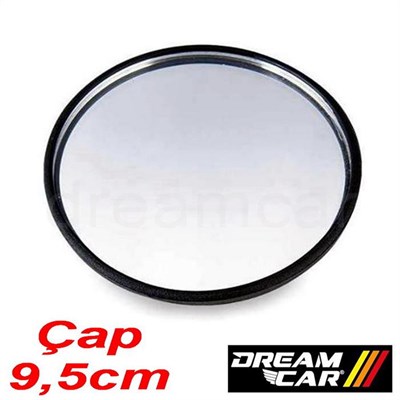 Dreamcar 9,5cm cm Yuvarlak Bombeli Ayna Yapışkanlı 2305001