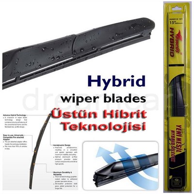 Inwells 35 cm. Hybrid Son Teknoloji Muz+Telli Silecek