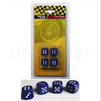 Dreamcar Lacivert Zar Sibop Kapağı 4'lü Set 8010107