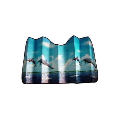Dreamcar Metalize Güneşlik Balonlu 60X130 Cm Manzaralı 1103501