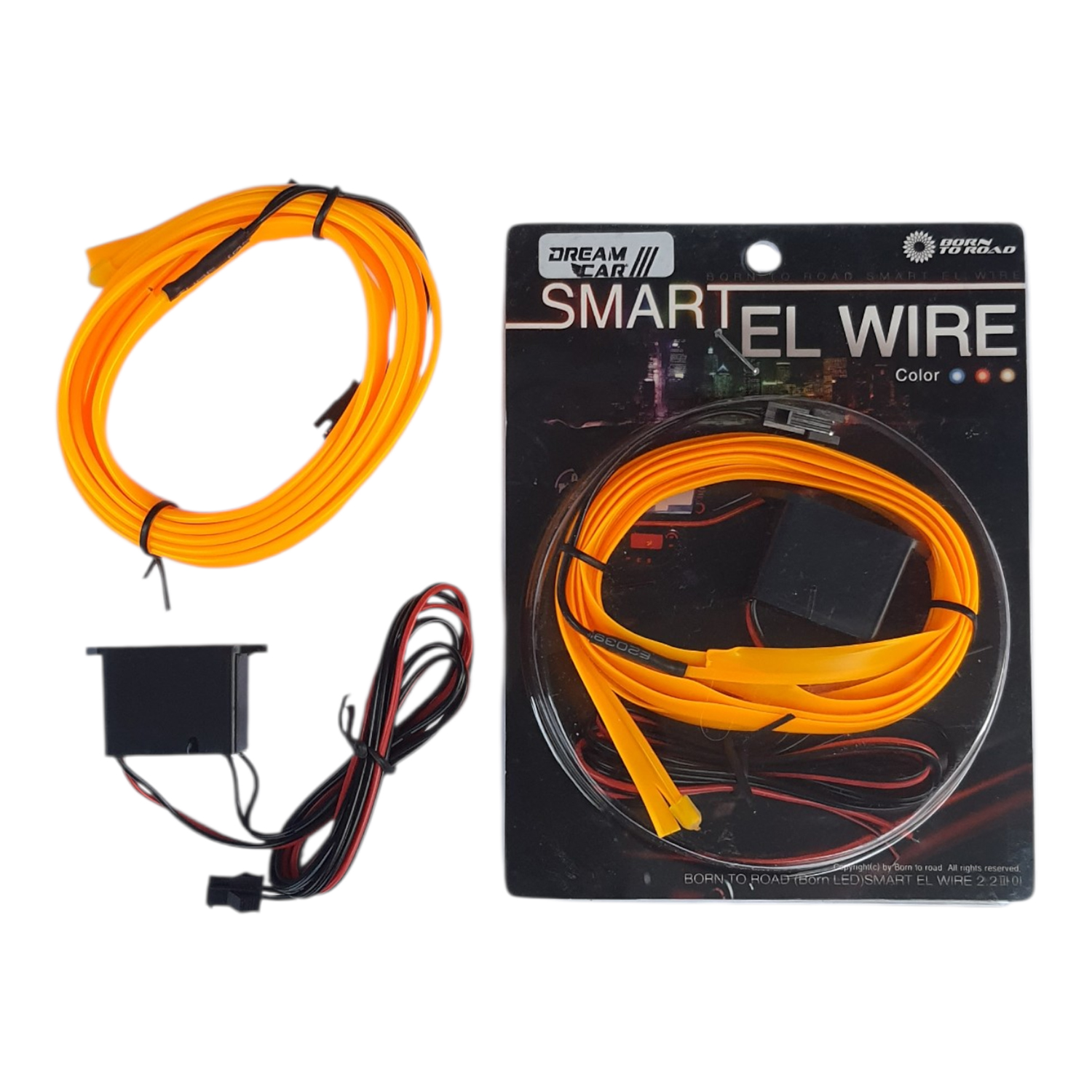 Dreamcar Şerit Sarı Neon 2mt 12V Kablo Tipi