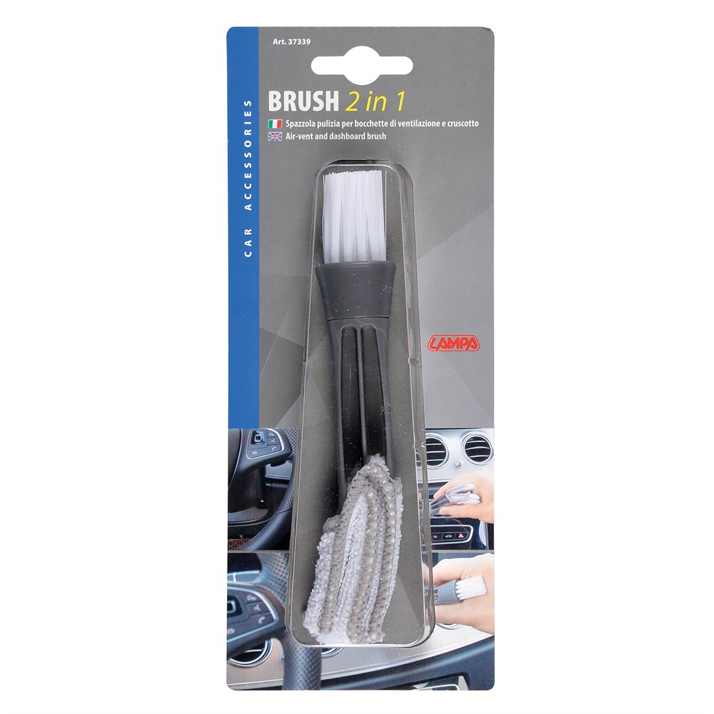 Lampa 2in1 Havalandırma Ve Gösterge Paneli Detay Temizlik Fırçası 37339