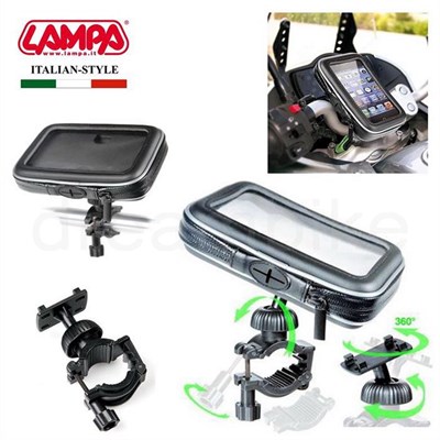 Lampa Evo Fit-2 Su Geçirmez Motosiklet Navigasyon,Telefon Tutucu 90256