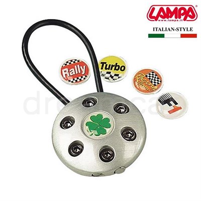 Lampa Formula Aluminyum Anahtarlık 5 Değişken Logolu 65220