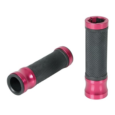 Lampa Metal Grips Kırmızı Motosiklet Elcik Takım 90311