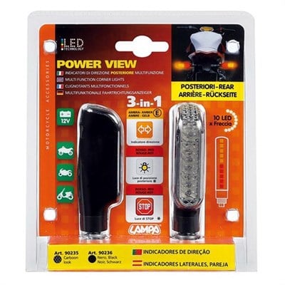 Lampa Power View 10 Led Arka Sinyal Üç Fonksiyon 90236