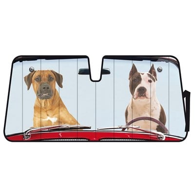Lampa Premium Dogs Çift Kat Balonlu Güneşlik 147x68cm 66866