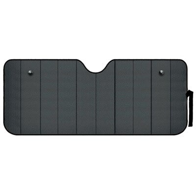 Lampa Premium Mat Siyah Çift Kat Balonlu Güneşlik 145x72cm 66862