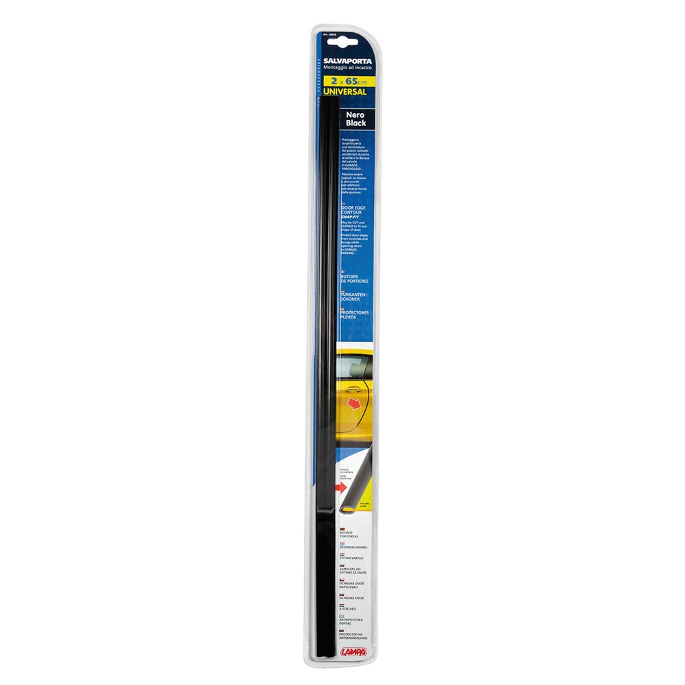 Lampa Snap-Fit Siyah Kapı Koruyucu 65 cm 2 Ad. 20858