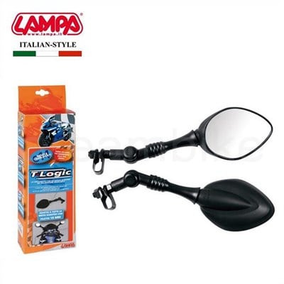 Lampa T-Logic Motosiklet Aynası Sağ+Sol Takım 90134