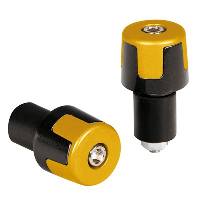 Lampa Toor Altın/Siyah Motosiklet Gidon Topuzu 90243