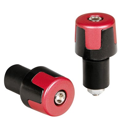 Lampa Toor Kırmızı/Siyah Motosiklet Gidon Topuzu 90424