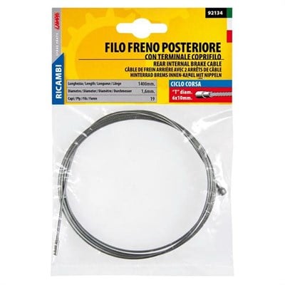 Lampa Yarış Bisikleti 140cm (6x10mm) Arka Fren Teli 92134