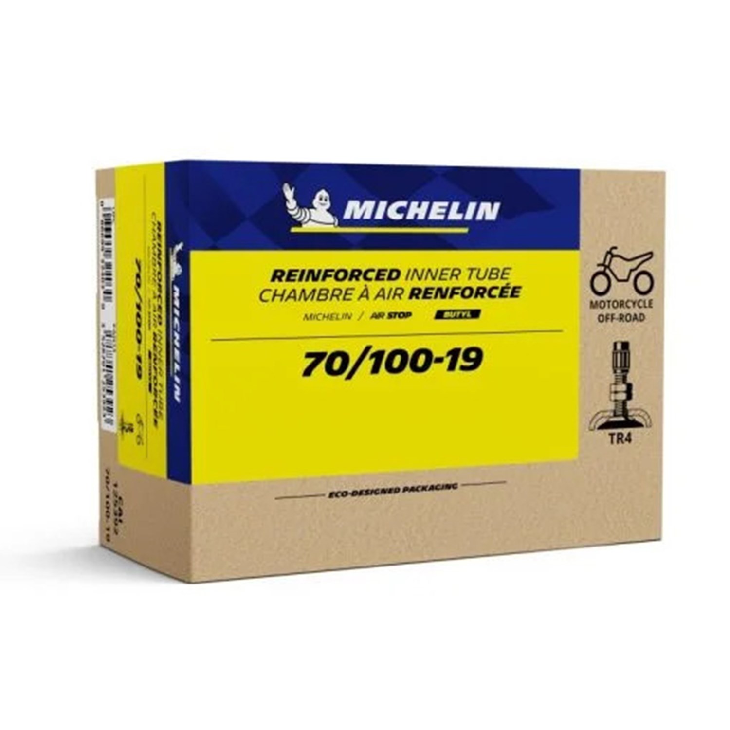 Michelin 19 ST30F 70/100-19 (Düz Supap) Motosiklet İç Lastik