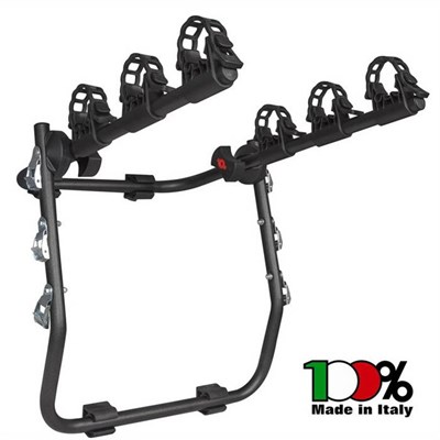 Mistral 3 Bisiklet Kapasiteli Çelik Taşıyıcı 45 Kg Max. Made in Italy
