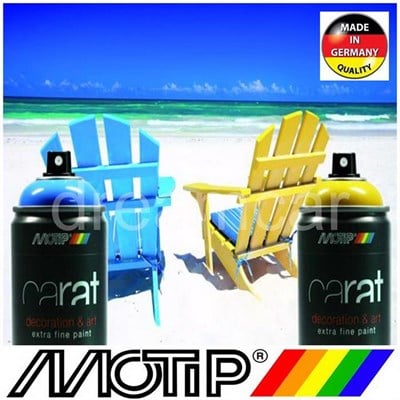 Motip Carat Ral 7032 Parlak Açık Gri Akrilik Boya 400 Ml. Germany