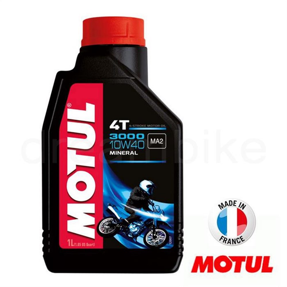 Motul 3000 10W40 4 Zamanlı Motosiklet Yağı 1 Lt. Made in France