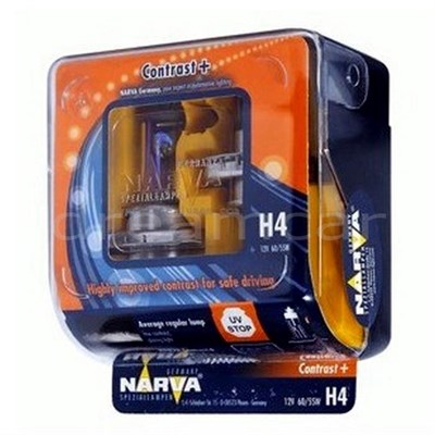 Narva H4 Contrast+ 12V 60/55W P43t Ampul Takım