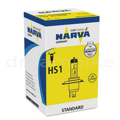 Narva HS1 Motosiklet Ampulü 12V 35/35W (PX43t) 48220