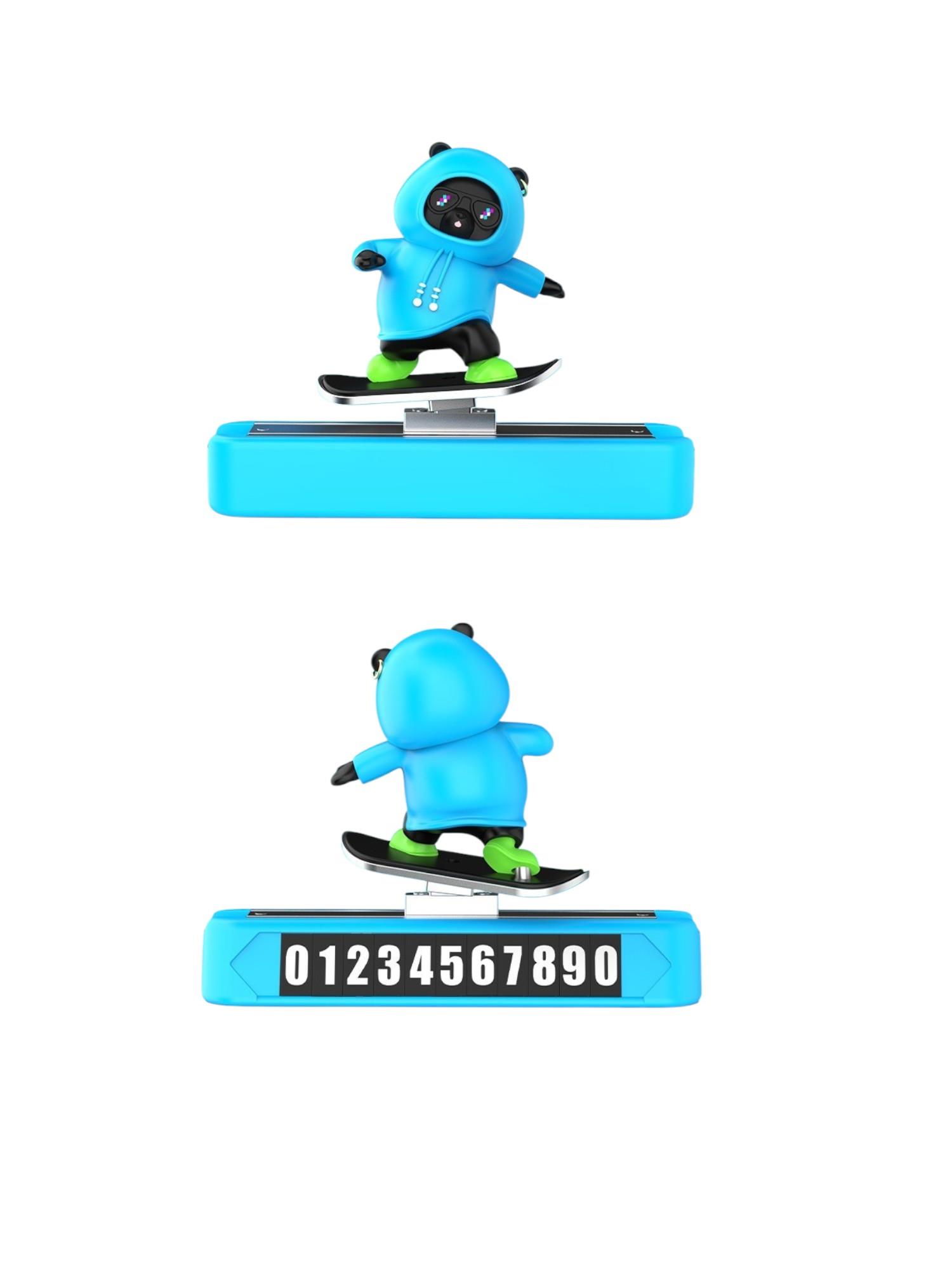 Numaratör aksesuar panda mavi-siyah / ICSE29-3