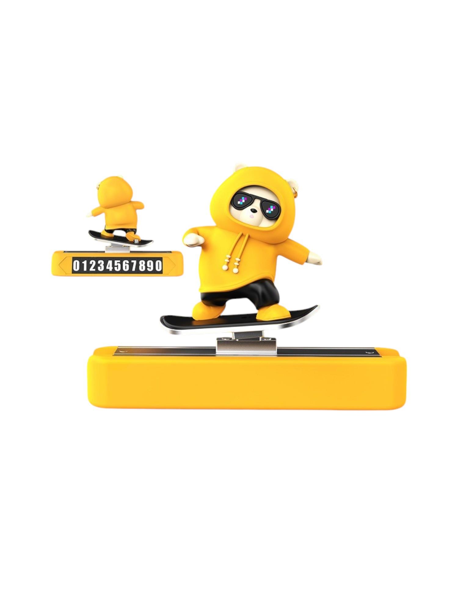 Numaratör aksesuar panda sarı-beyaz / ICSE29-2