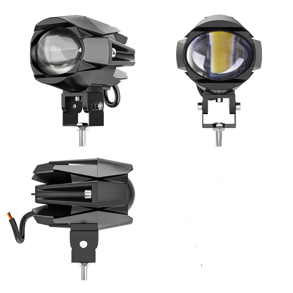 ARISAページ Space Offroad sis lambası 7x8.7x8.3cm sarı beyaz 18w+18w 12-60v