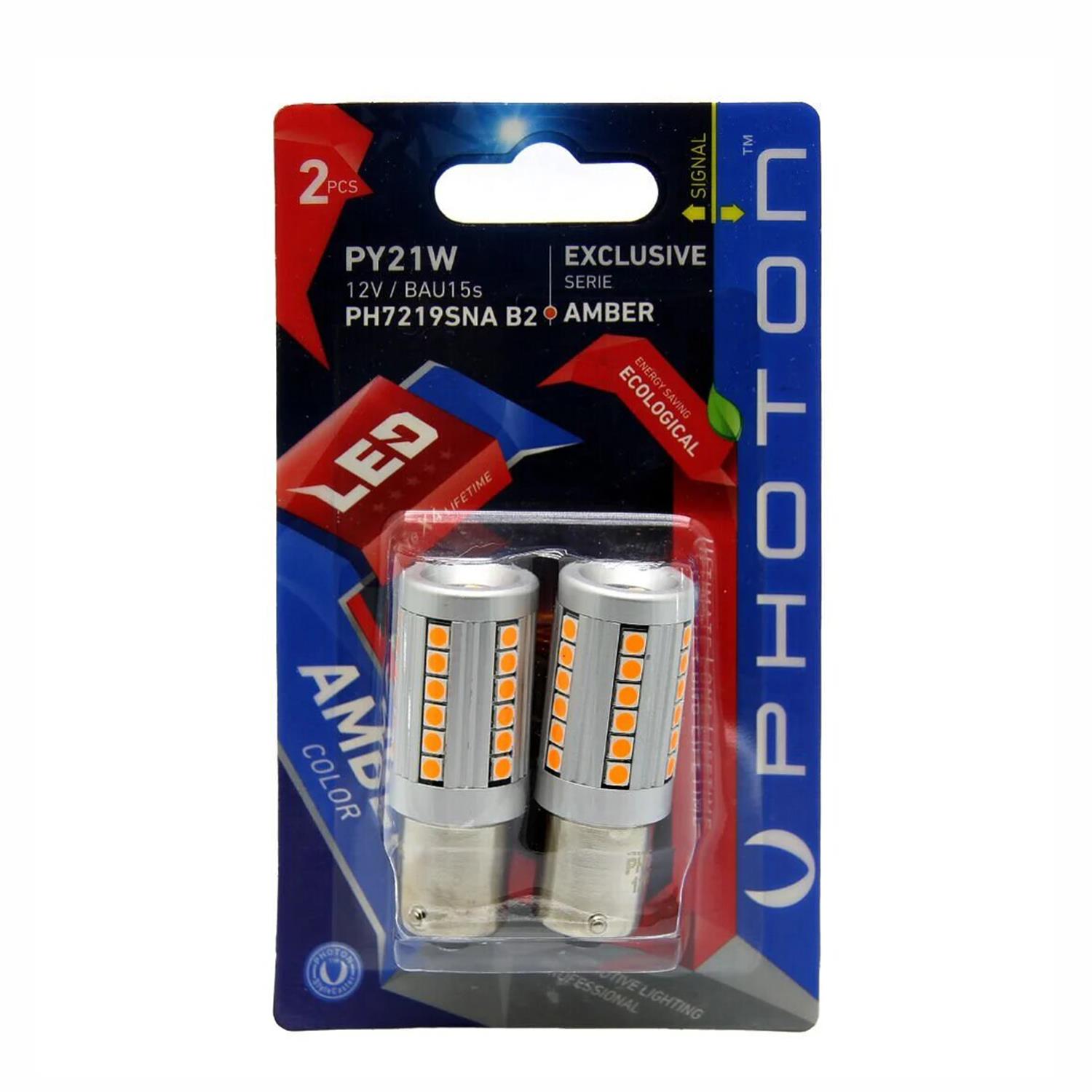 Photon P21W 93 Amber Sinyal Led 2'li Blister