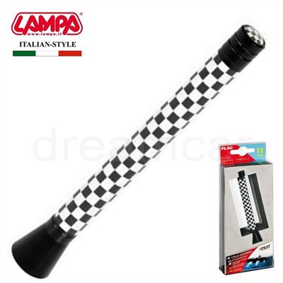 Lampa Pilot 11 Cm Damalı Anten Çubuğu Vidalı 40277